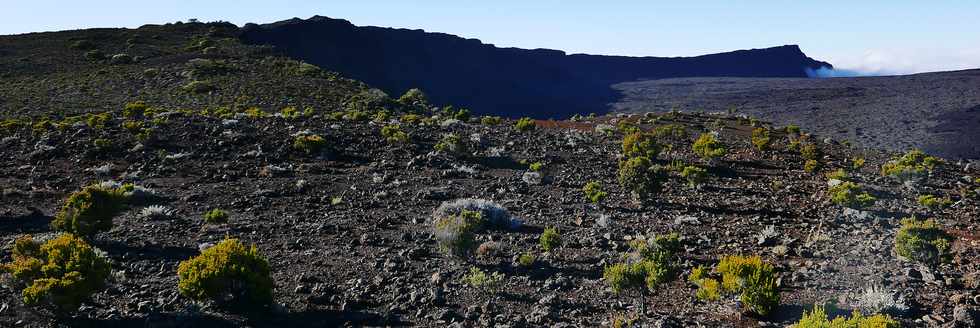 14 juillet 2017 - Ile de la Runion - Eruption au Piton de la Fournaise - Sentier du Piton de Bert - Retour vers le parking Foc Foc  -