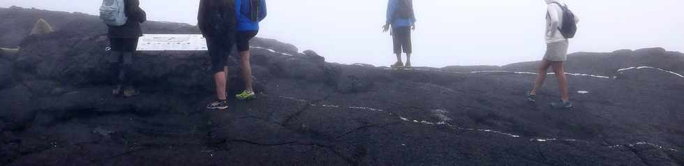 15 aot 2018 - Piton de la Fournaise - Plateforme d'observation du cratre Dolomieu