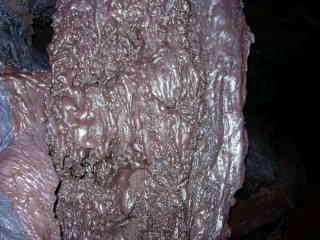 Colonne de lave