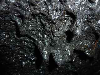 Tunnels de lave de la coule 2004