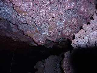 Tunnels de lave de la coule 2004 - Piton de la Fournaise
