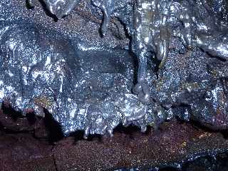 Tunnels de lave de la coule 2004 - Piton de la Fournaise
