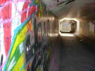 Souterrain sous la 4 voies