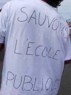 Sauvons l'cole publique