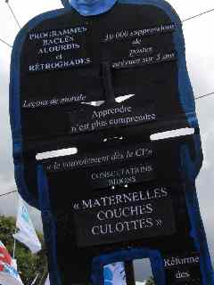 Pancarte manif