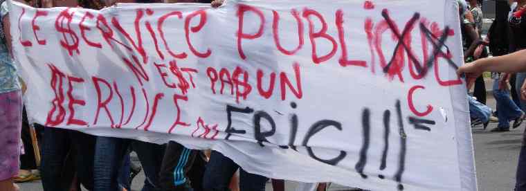 Banderole service public