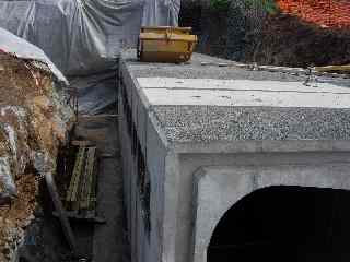 Conduite de bton arm