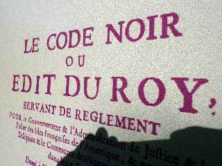 Exposition Code Noir - "20 dcembre 1848, de l'Ombre  la lumire" St-Pierre