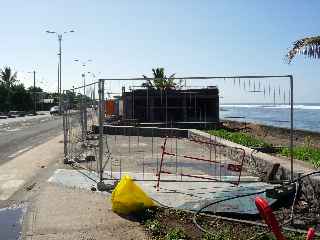St-Pierre - travaux sur le front de mer