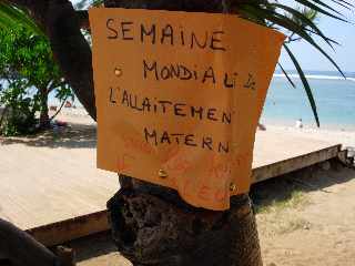 St-Pierre - Semaine mondiale de l'allaitement maternel