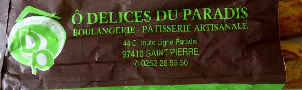 Boulangerie  Dlices du Paradis - St-Pierre -