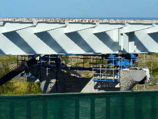 Chantier du nouveau pont sur la rivire St-Etienne - janvier 2012 - P6