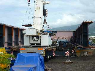 Mars 2012- Construction du pont sur la Rivire St-Etienne -