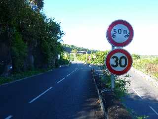 Pont mtallique sur le Bras de la Plaine