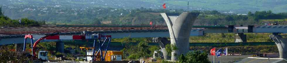 Juin 2012 - Chantier du pont sur la Rivire St-Etienne - Partie courbe