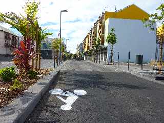 St-Pierre - Double sens cyclable sur le Mail