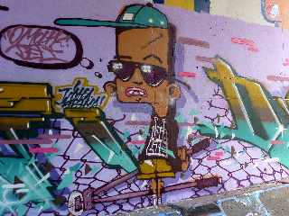 St-Pierre - Alle Jacquot - Ponts sur la quatre voies - Fresques murales