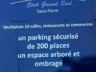 St-Pierre - Parking Albany - Panneau annonce multiplexe - Octobre 2012