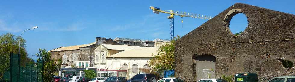 St-Pierre - Quartier des Casernes - Ancienne usine sucrire