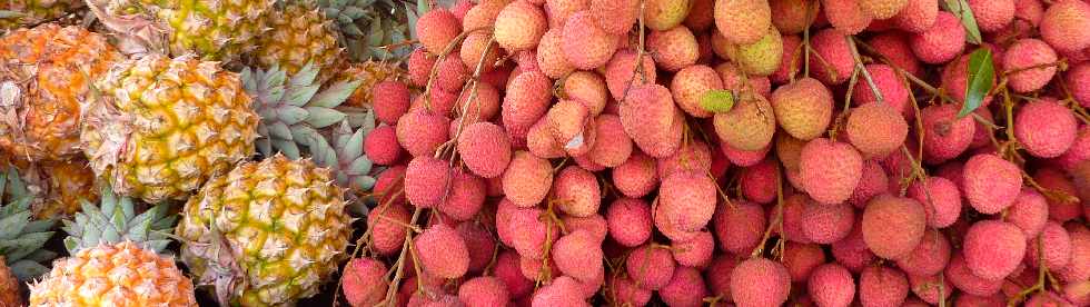 Pierrefonds - Le CD26 - Chez Bernard -  Letchis - Ananas - Melons ...