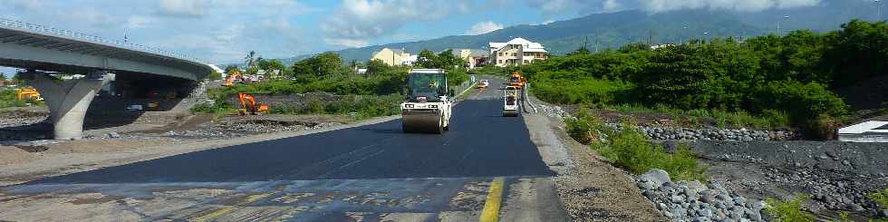 Rivire St-Etienne - 8 fvrier 2013 - Travaux de rfection du radier