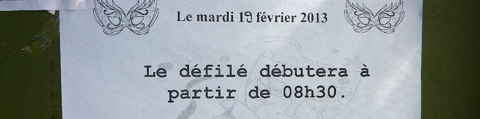 Dfil de mardi gras  l'cole Benjamin-Molose