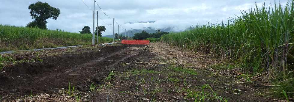Travaux interconnexion Bras de la Plaine - Bras de Cilaos - St-Louis -