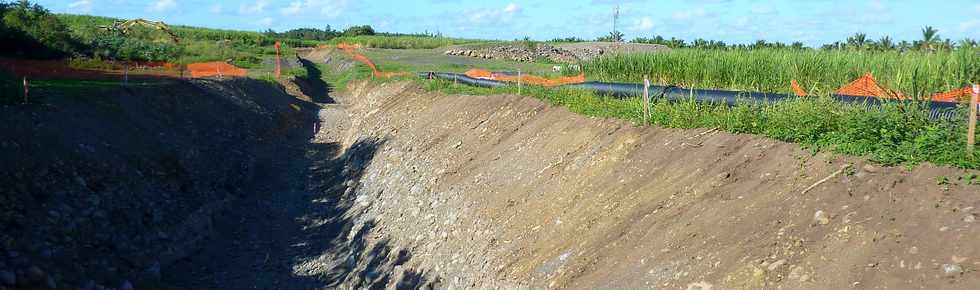 Pierrefonds - Chantier de l'interconnexion des primtres irrigus du Bras de la Plaine et du Bras de Cilaos