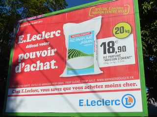 Pub riz Leclerc