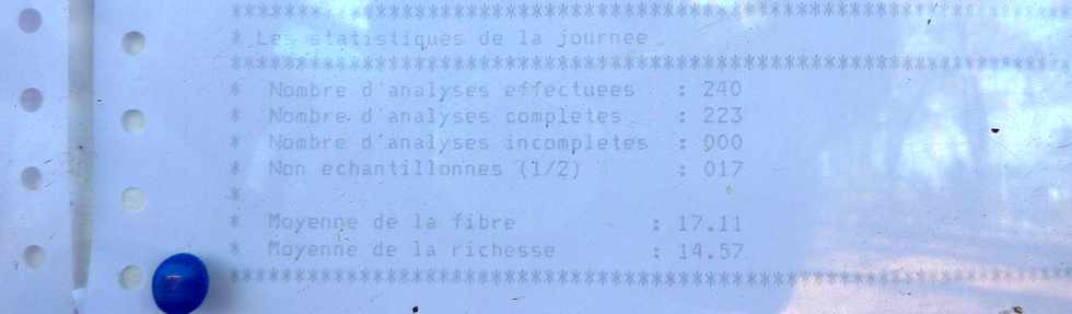 Balance des Casernes - Statistiques du CTICS