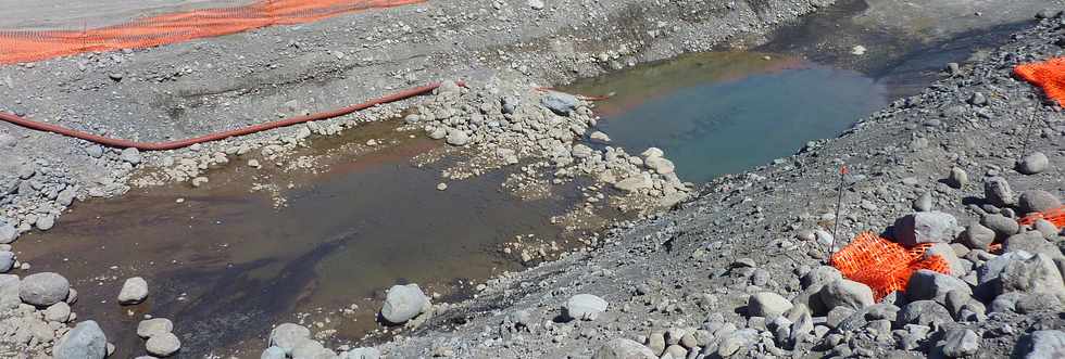 10 nov 2013 -  Chantier interconnexion - Passage de la rivire St-Etienne -