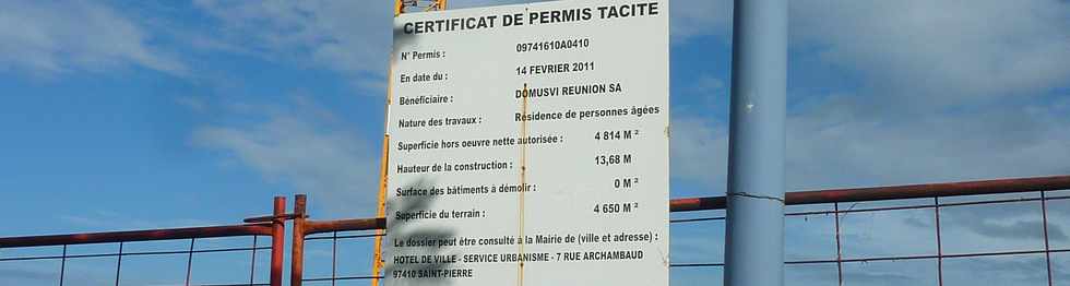 9 fvrier 2014 - St-Pierre - ZAC Ocan indien - Domusvi