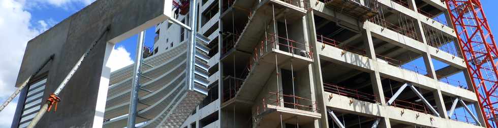15 mai 2014 - St-Paul - Chantier de la Mdiathque Cimendef