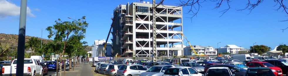 4 juillet 2014 - St-Paul - Chantier mdiathque Cimendef