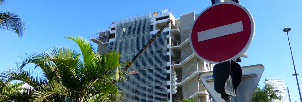 4 juillet 2014 - St-Paul - Chantier mdiathque Cimendef