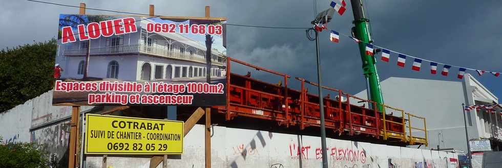 16 juillet 2014 - St-Pierre - Rue des Bons-Enfants - Reconstruction