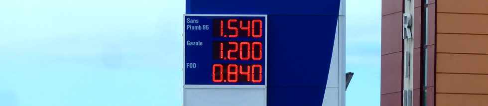 10 septembre 2014 - Prix des produits ptroliers  la Runion au 01.09.2014