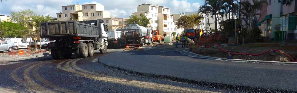 22 octobre 2014 - St-Pierre - Bitume rue du Pre Favron