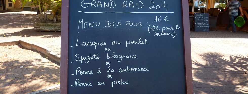 22 octobre 2014 - St-Pierre - Menu des Fous