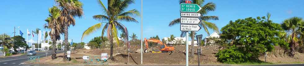 7 dcembre 2014 - St-Pierre - Travaux entre ouest TCSP