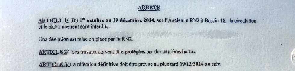 1er mars 2015 - St-Pierre - Chantier amnagement du pont du Bassin 18 -