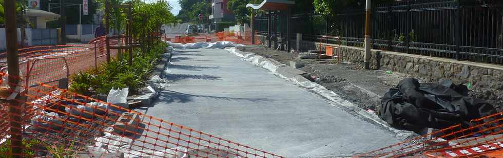 22 mars 2015 - St-Pierre -Ravine Blanche - Travaux  TCSP -