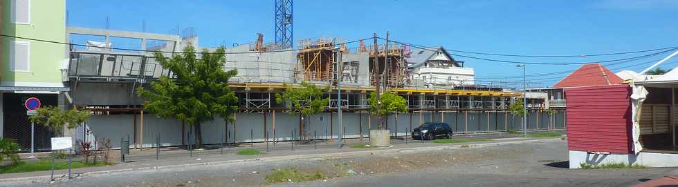 22 mars 2015 - St-Pierre - Chantier htel Le Saint-Pierre - ZAC du Mail