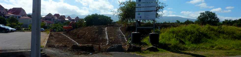 12 aot 2015 - St-Pierre - Bois d'Olives - Chantier du parc urbain