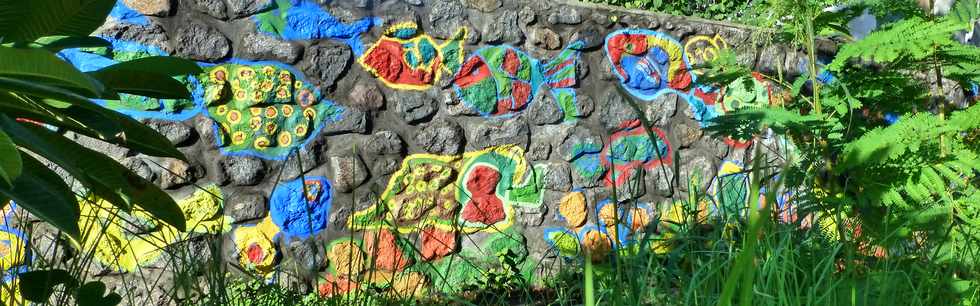 28 fvrier 2016 - St-Pierre - Terre Sainte - Fresque Alon dessine nout'karty