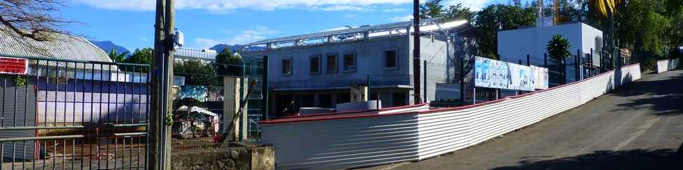 20 mars 2016 - St-Pierre - Ligne des Bambous - Chantier cole Leconte de Lisle