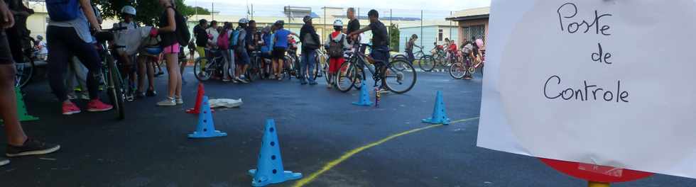 7 juin 2016 - St-Pierre - Amicale laque Raphal Barquissau - P'tit tour  vlo USEP de Ravine Blanche  Grands Bois -