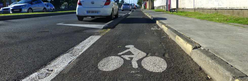 22 juin 2016 - St-Pierre -  Piste cyclable bd Hubert-Delisle