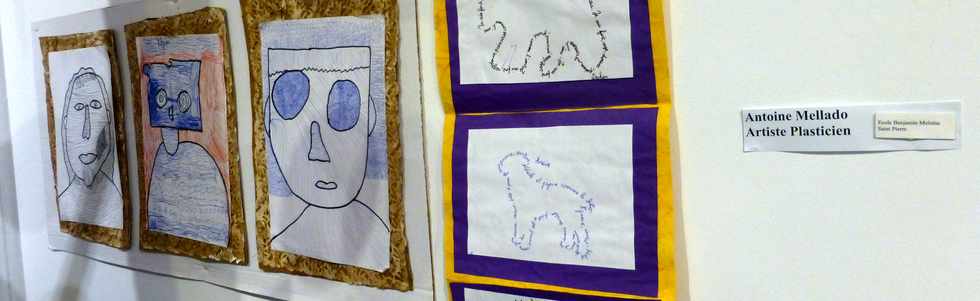 24 juin 2016 - St-Pierre - L'art hors des murs ... des coles - Espace Hang'Art - Capitainerie -