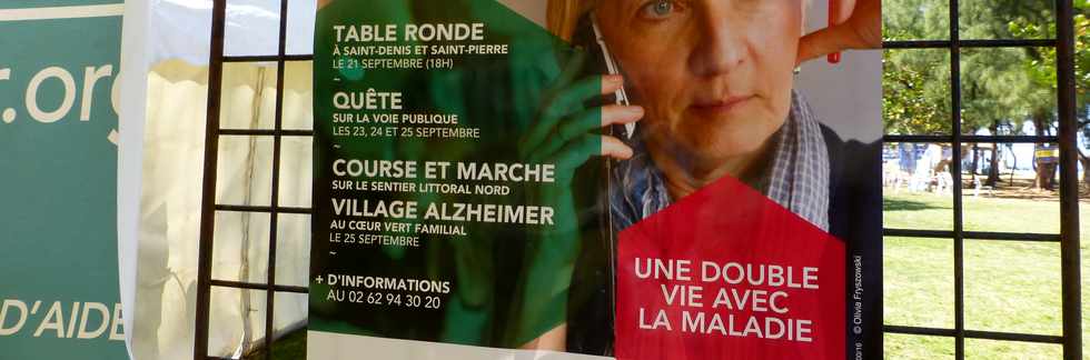 25 septembre 2016 - St-Pierre - Ravine Blanche - Village Ville et Sant - France Alzheimer  Sud Runion